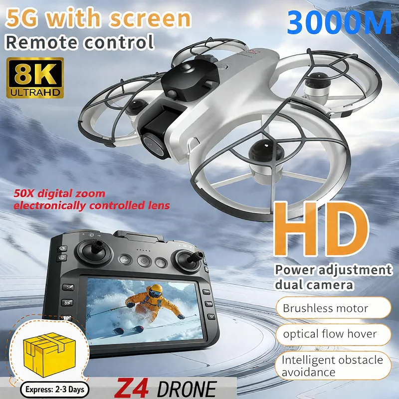 Drone Camera Lens - New MINI Z4 Drone 4K Professional