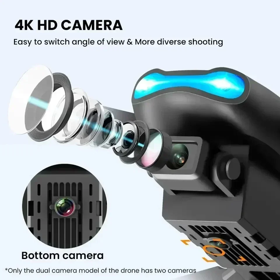 New E99Pro RC Drone 4K Profess - огляд і ціна Drone Camera Night Vision