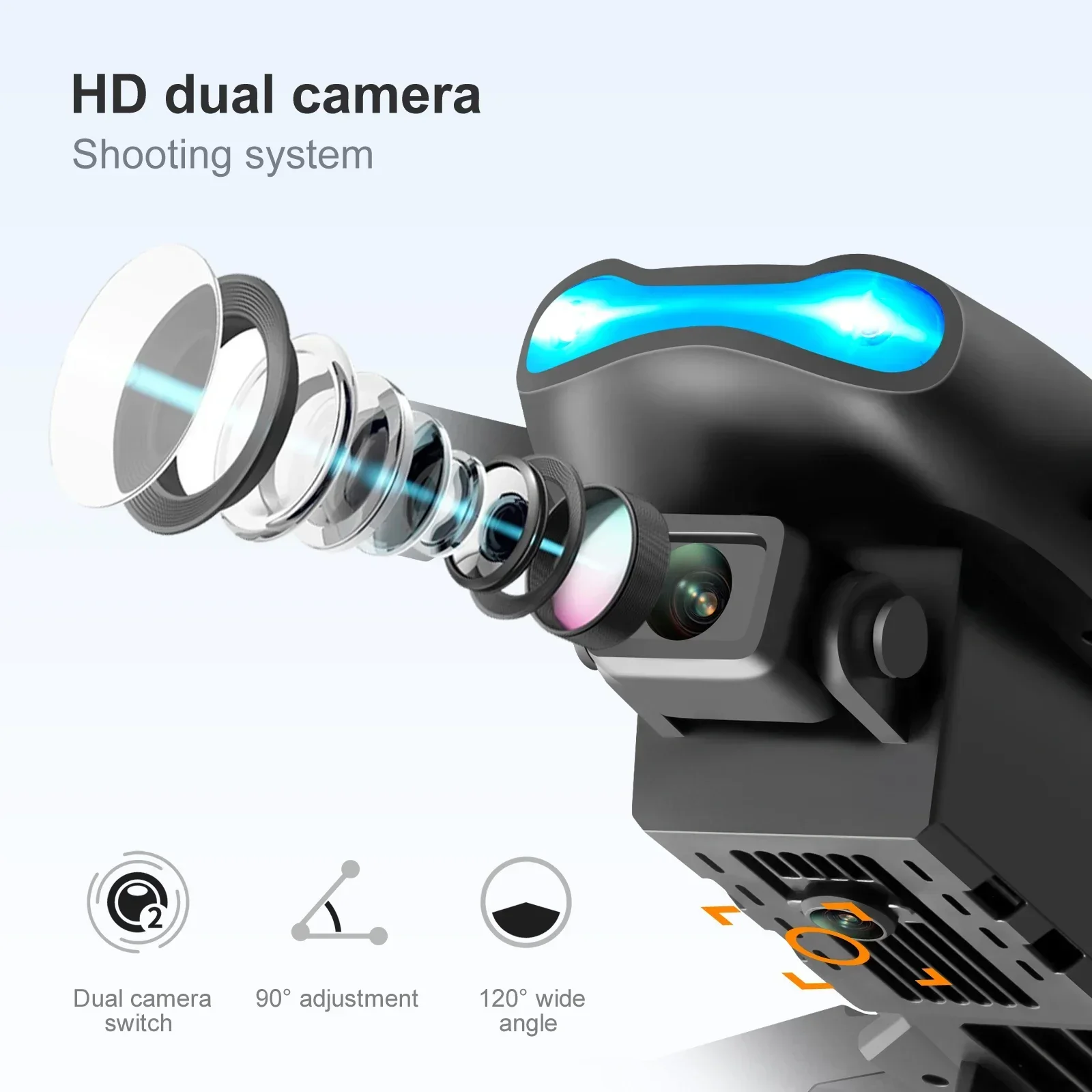 New E99 Pro HD 4K Drone Dual C - огляд і ціна Drone Camera 4K