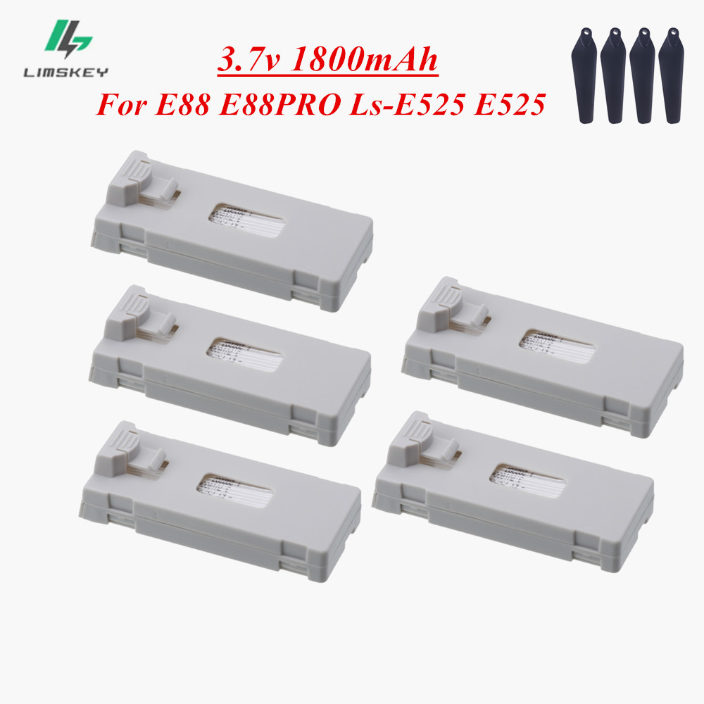 3.7V 1800mAh RC Drone Battery  - огляд і ціна Eachine Drone E58