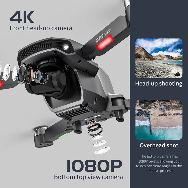 L106 Pro 3 Drone 5G WIFI FPV F - огляд і ціна Drone Camera With Gimbal