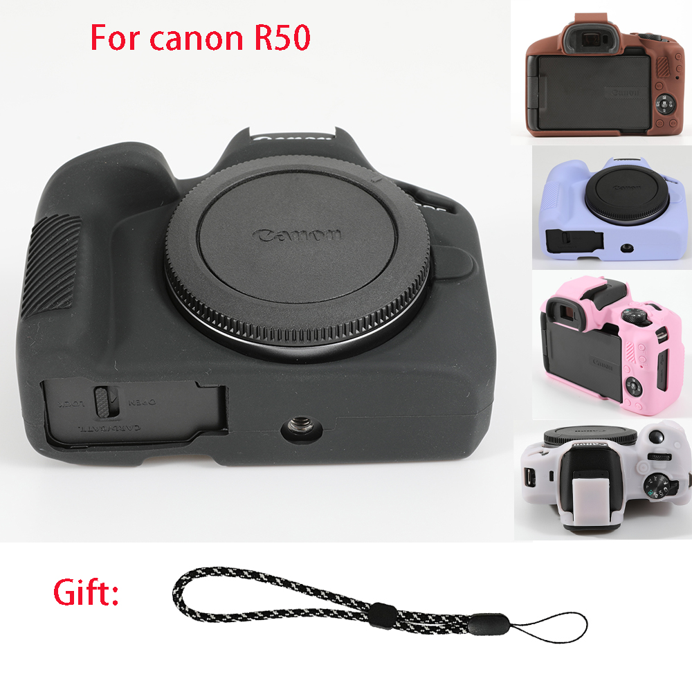 Silicone Camera Bag Suitable f - огляд і ціна Canon Camera Eos R50